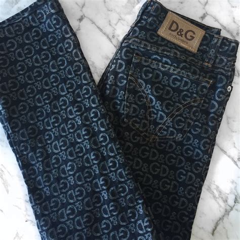 dolce gabbana monogram jeans|farfetch dolce and gabbana.